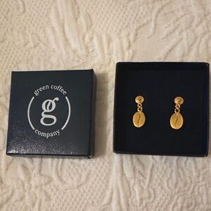 Gold Drop Earrings